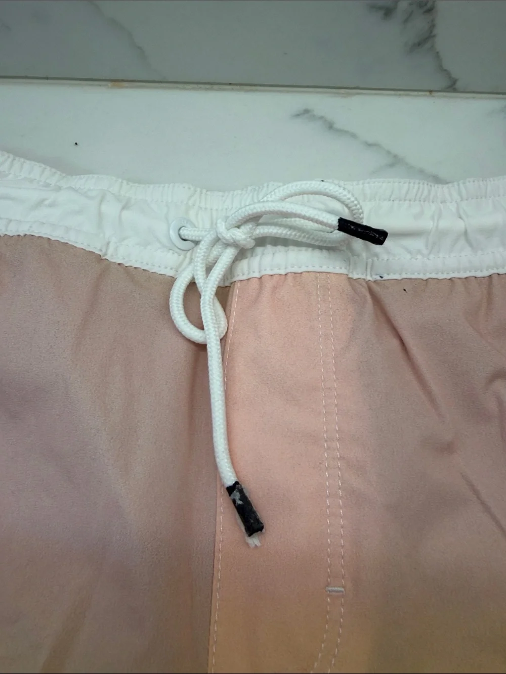 Gap  Beach Print mens Swim Shorts - Pink Gradient